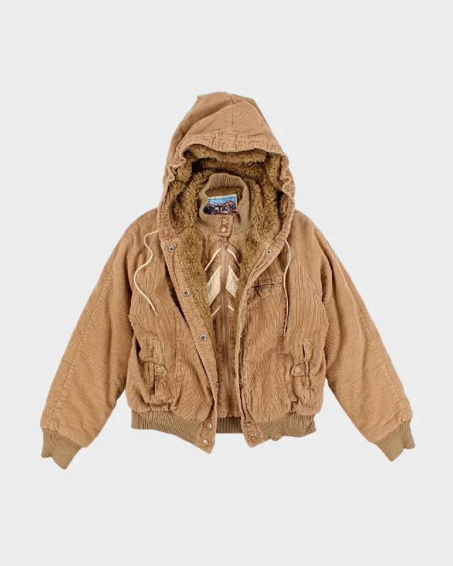Vintage Arctic-H1 Fleece Lined Corduroy Jacket - M Tailored Jacket Straight Jacket A-Line Jacket Vintage Arctic-H1 Fleece Lined Corduroy Jacket - M Tailored Jacket Straight Jacket A-Line Jacket