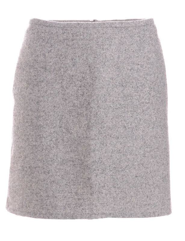 Label Lisa Short Winter Skirt silk skirt lustrous