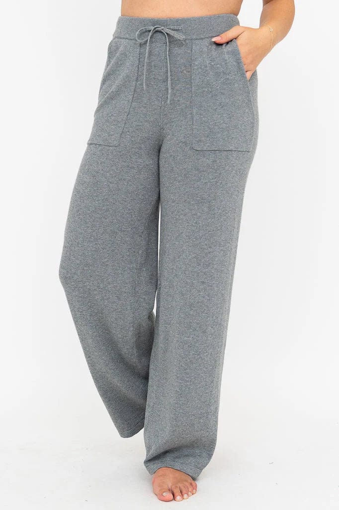 Cotton Lounge Pants- Polita Cozy Knit Pants