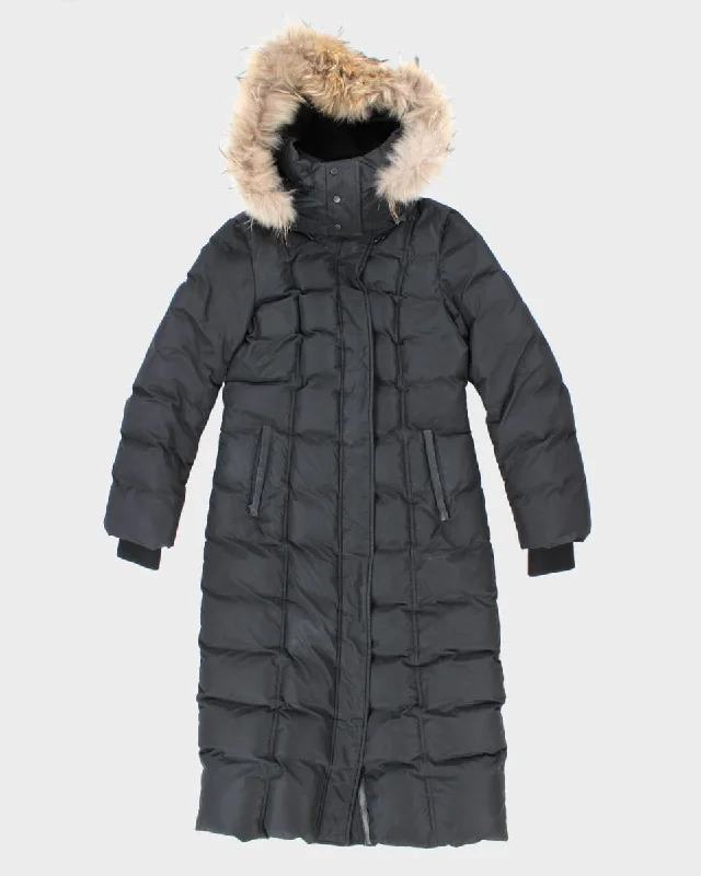 Mackage Long Hooded Puffer Jacket - M Striped Jacket Polka Dot Jacket Floral Jacket Mackage Long Hooded Puffer Jacket - M Striped Jacket Polka Dot Jacket Floral Jacket