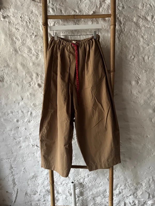 Vic + Bert Stone Drop Crotch Pants Cozy Knit Pants