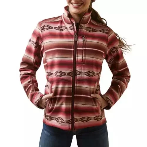 Ariat Ladies' Blushing Serape Jacket Notch Collar Jacket Peter Pan Collar Jacket Cowl Neck Jacket Ariat Ladies' Blushing Serape Jacket Notch Collar Jacket Peter Pan Collar Jacket Cowl Neck Jacket