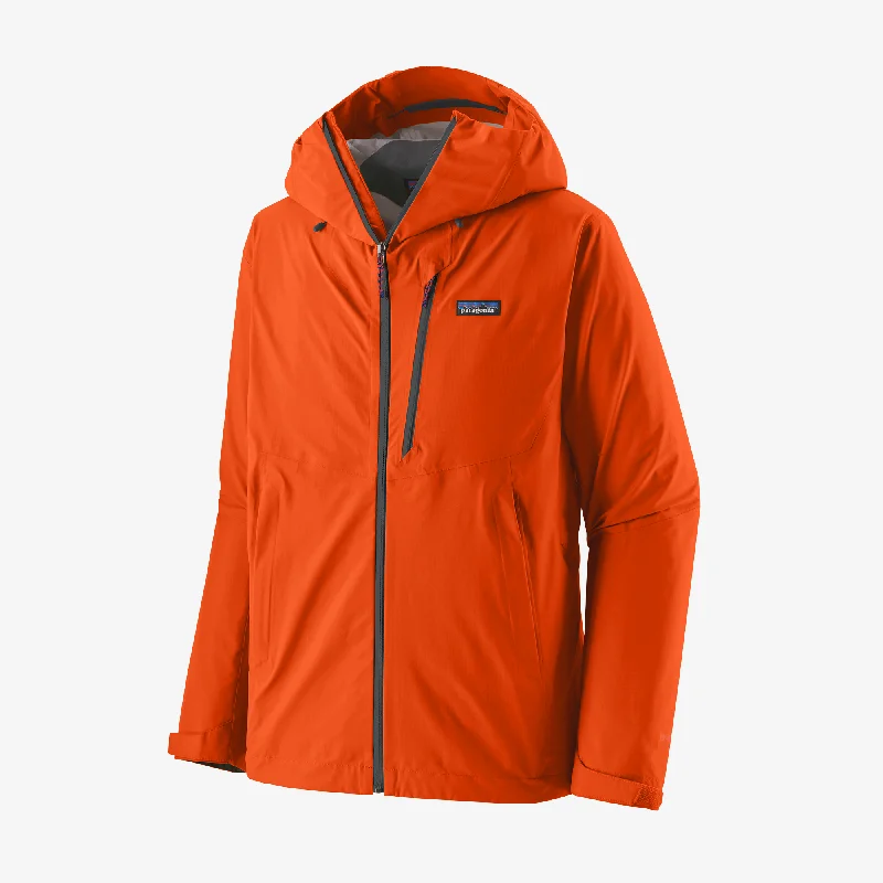 Men's Granite Crest Rain Jacket Snapped Jacket Toggled Jacket Drawstring Jacket