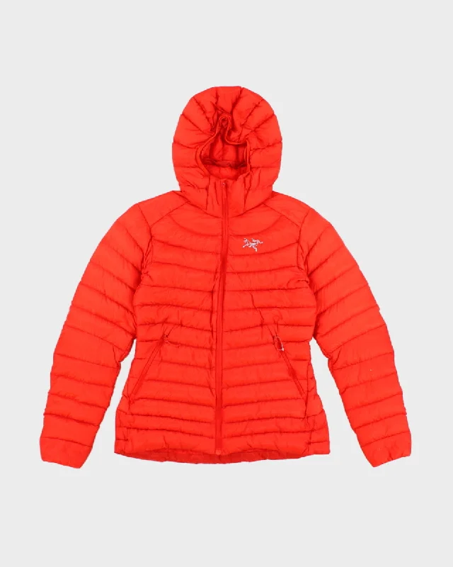Arc'teryx Orange Puffer Jacket - S Front Pockets Side Pockets Patch Pockets