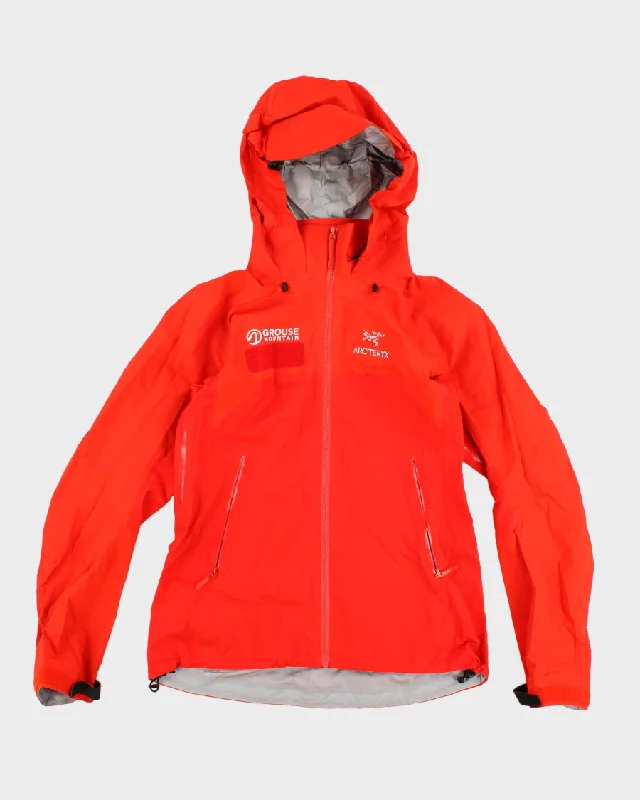 Women's Orange Arc'teryx Hooded zip up Jackets - S Fitted Jacket Loose Jacket Oversized Jacket Women's Orange Arc'teryx Hooded zip up Jackets - S Fitted Jacket Loose Jacket Oversized Jacket