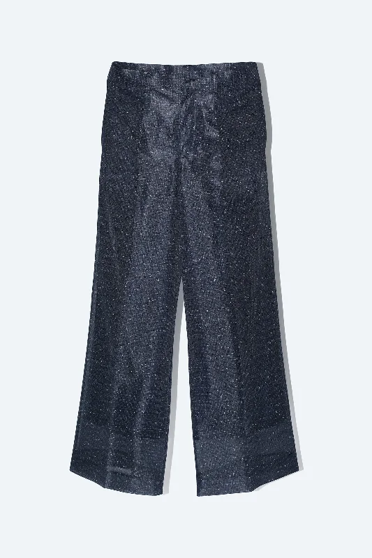MESH PRINT PANTS Fashionable Sporty Pants