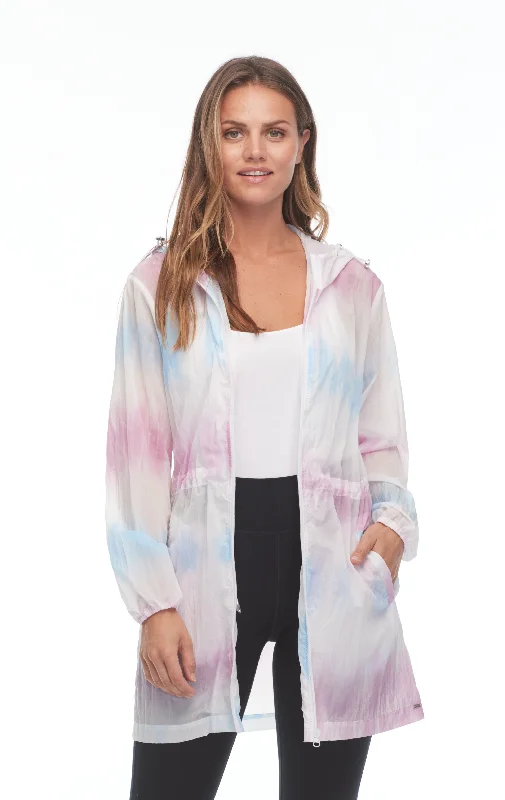 FDJ Tie-Dye Hooded Jacket 1468913-MULTI - 1 ONLY SIZE SMALL - 20% OFF Snapped Jacket Toggled Jacket Drawstring Jacket FDJ Tie-Dye Hooded Jacket 1468913-MULTI - 1 ONLY SIZE SMALL - 20% OFF Snapped Jacket Toggled Jacket Drawstring Jacket
