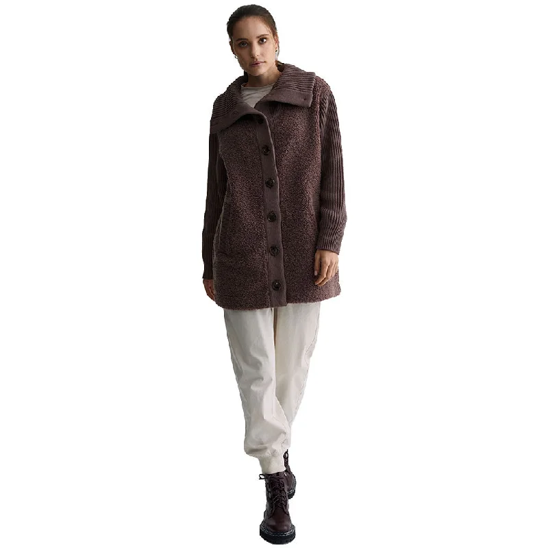 Varley Elliot Deep Taupe Womens Jacket Mesh Jacket Canvas Jacket Denim Jacket