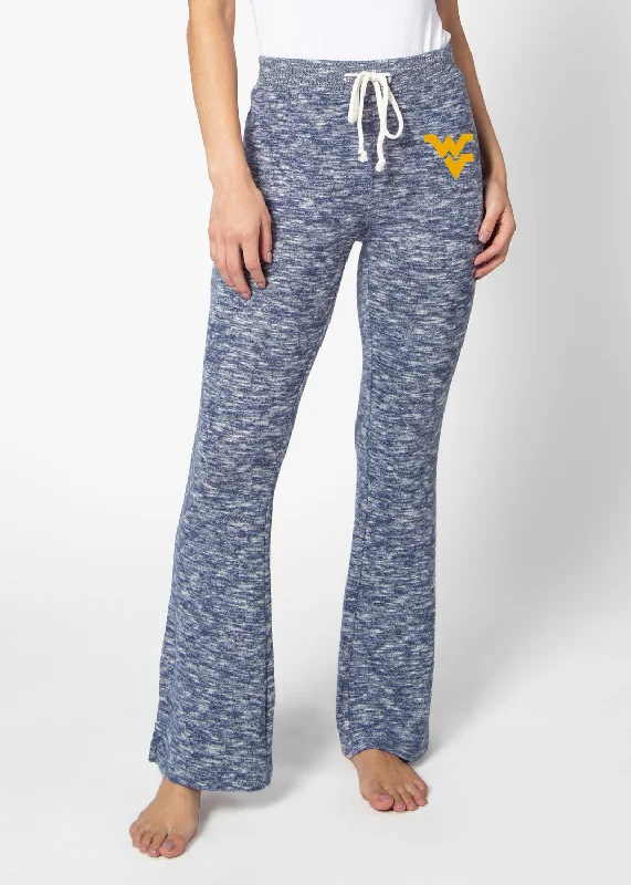 WVU Comfy Flare Pants Fashionable Button-Up Pants