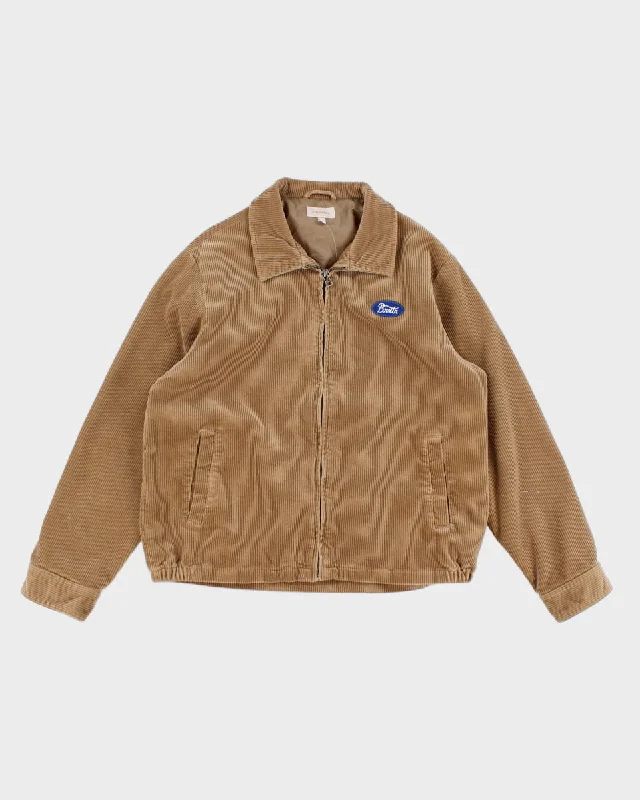 Brixton Utopia Corduroy Jacket - L Satin Fabric Silk Fabric Chiffon Fabric