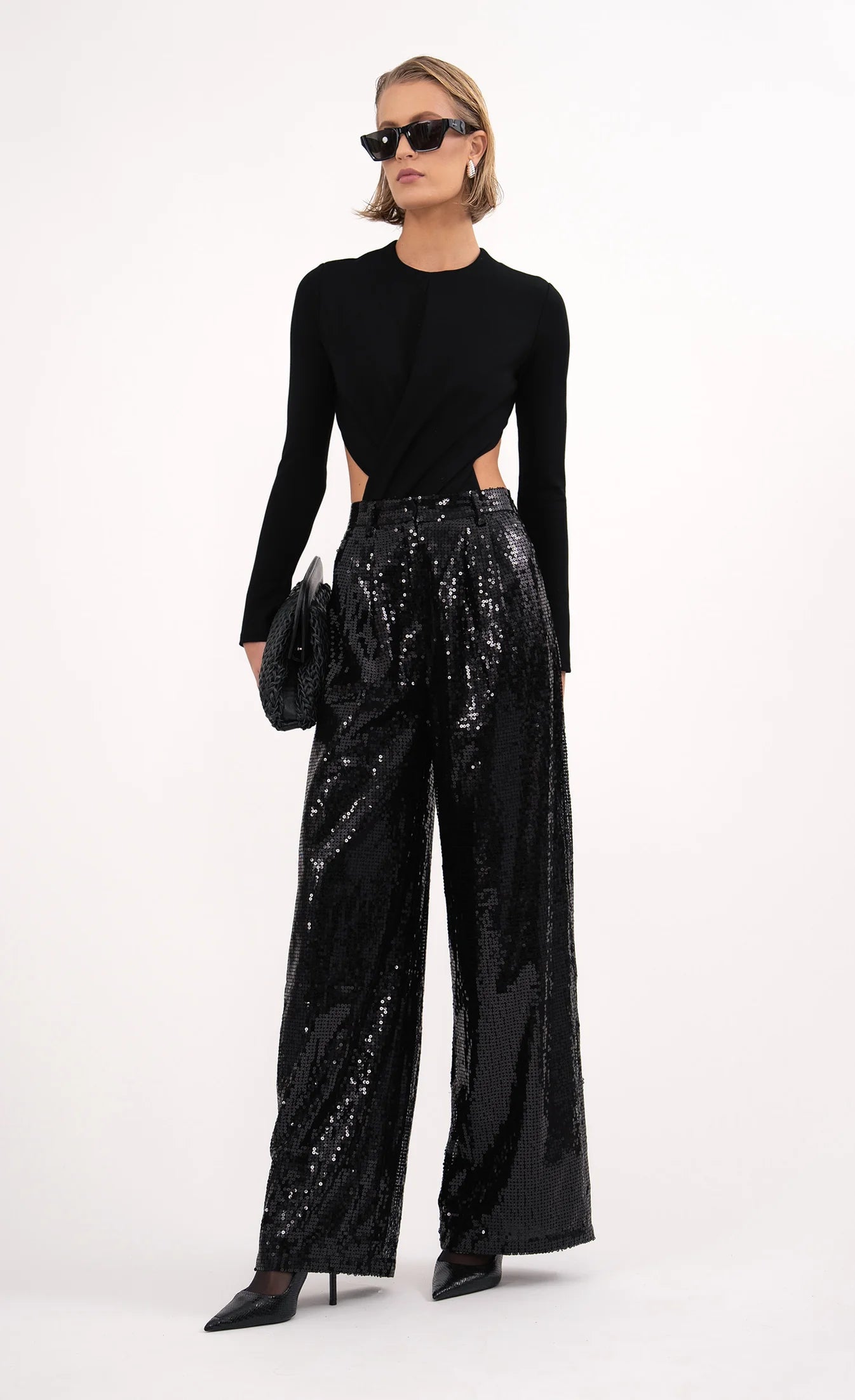 Black Roxanne Pant Stylish Casual Pants