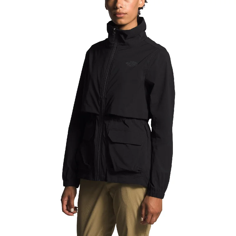 The North Face Sightseer II Womens Jacket A-Line Jacket Boat Neck Shawl Collar