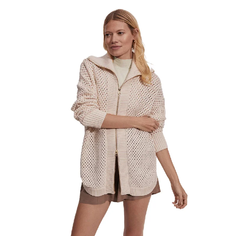 Varley Finn Longline Womens Knit Jacket Quilted Jacket Puffer Jacket Insulated Jacket
