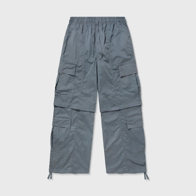 Active Baggy Cargo Pants - Dark Gray Comfortable Denim Trousers