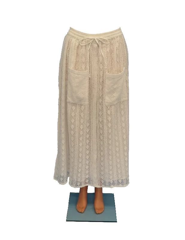 Front Pocket Skirt cashmere skirt soft