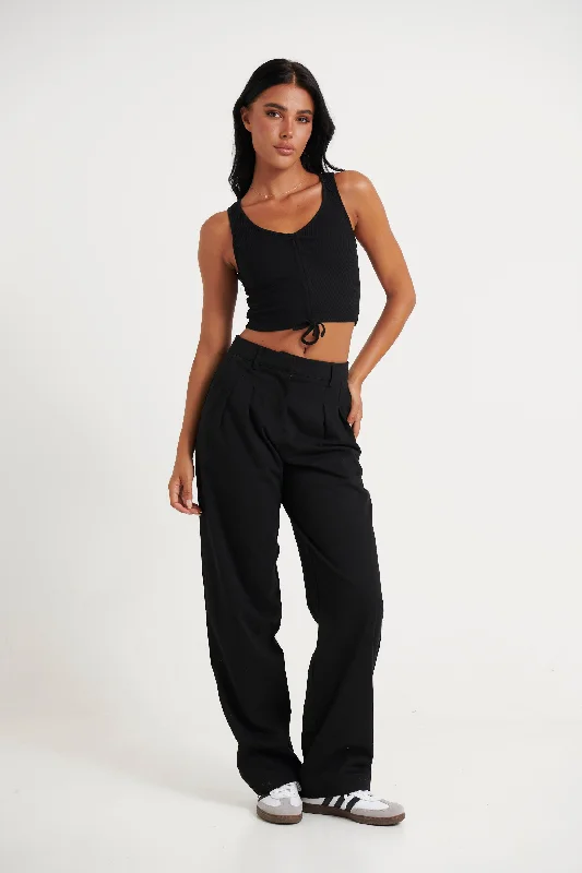 Alexis Pant Black - FINAL SALE Trendy Work Pants