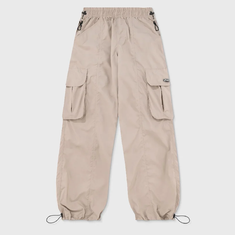 Parachute Cargo Pants - Arena Trendy High-Waist Trousers