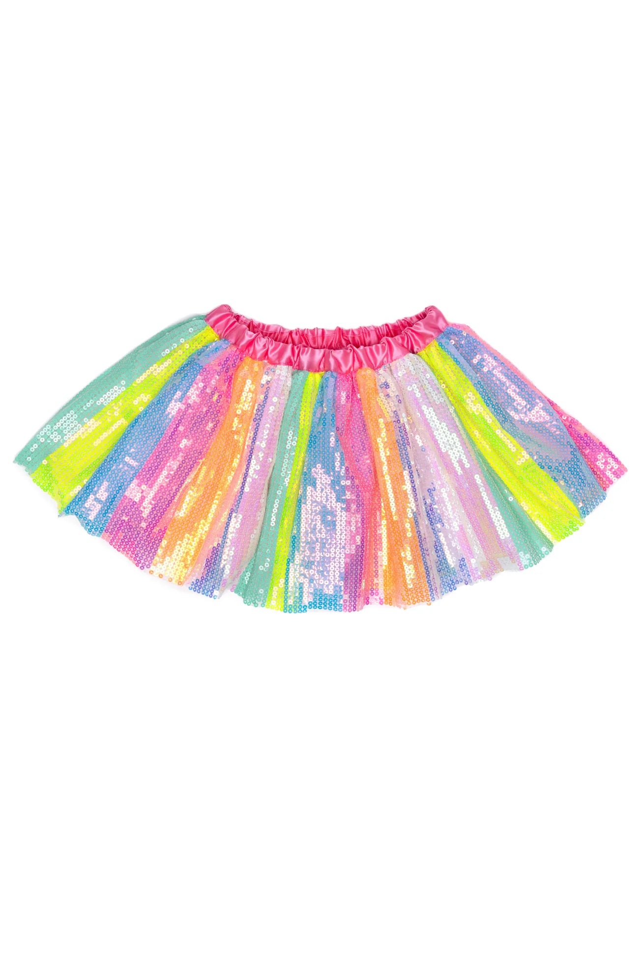 Great Pretenders Stripy Sequins Skirt Size 4/6 chiffon skirt floaty