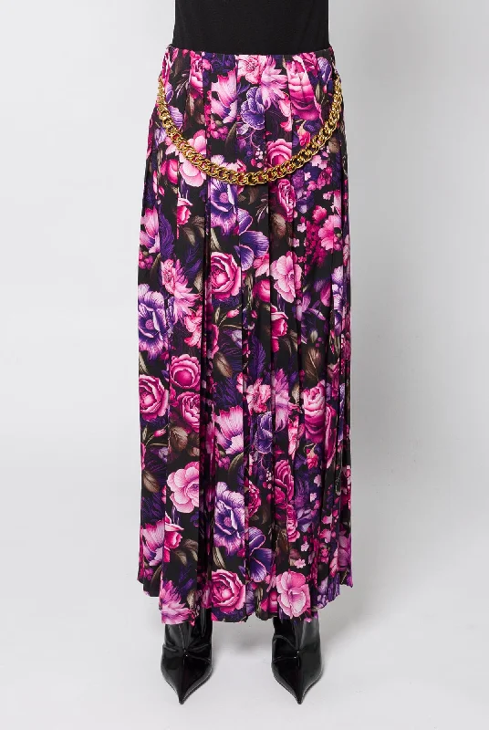 Balenciaga AI Bouquet Skirt denim skirt durable
