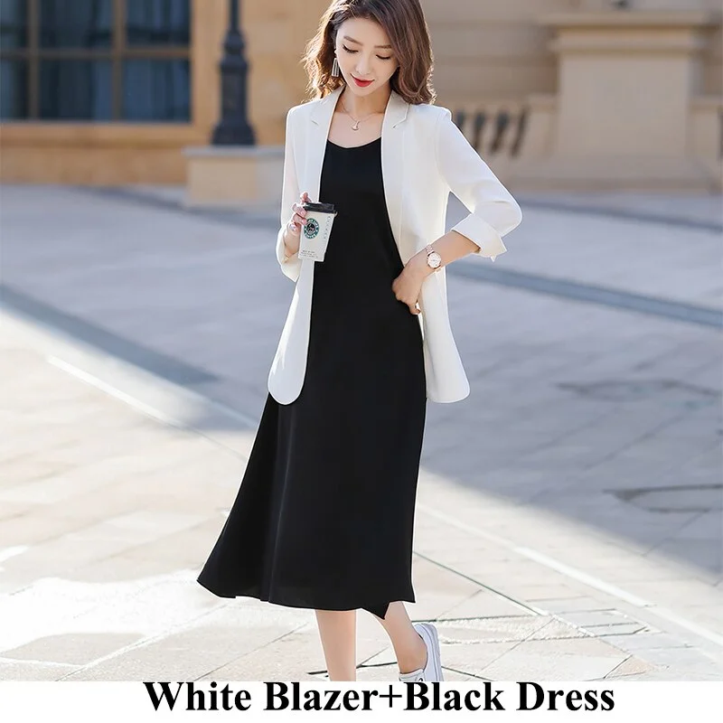 White Skirt Suit