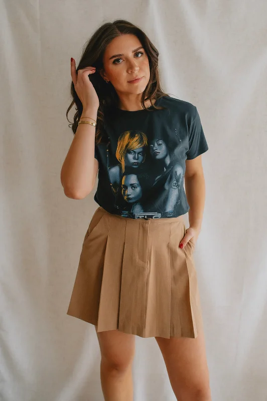 The Danta Mini Skirt - Tiger's Eye tulle skirt dreamy