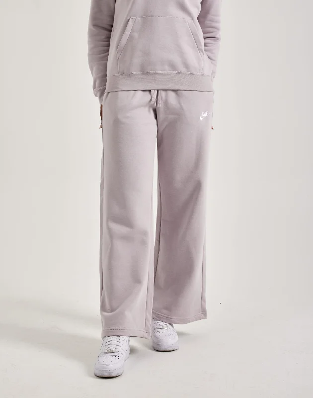 Nike Club Fleece Wide Pants Trendy Velvet Pants