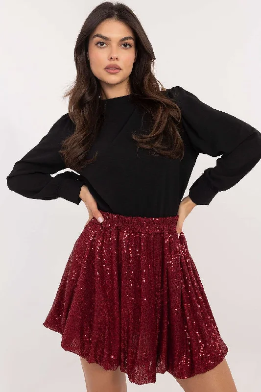 Short skirt Italy Moda denim skirt classic