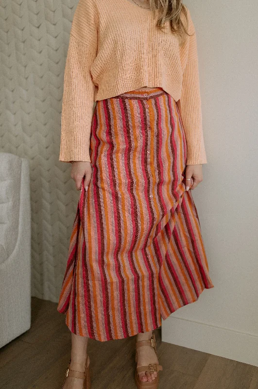 The Amance Skirt by FRNCH leather skirt modern