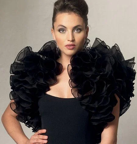 Vogue Pattern V8957 Misses' Jacket Chenille Jacket Brocade Jacket Lace Jacket