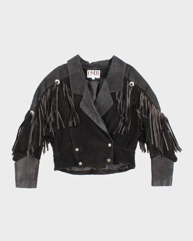 Vintage Vintage 80s/90s G-III Fringed Suede Jacket - M Oversized Jacket Tailored Jacket Straight Jacket Vintage Vintage 80s/90s G-III Fringed Suede Jacket - M Oversized Jacket Tailored Jacket Straight Jacket