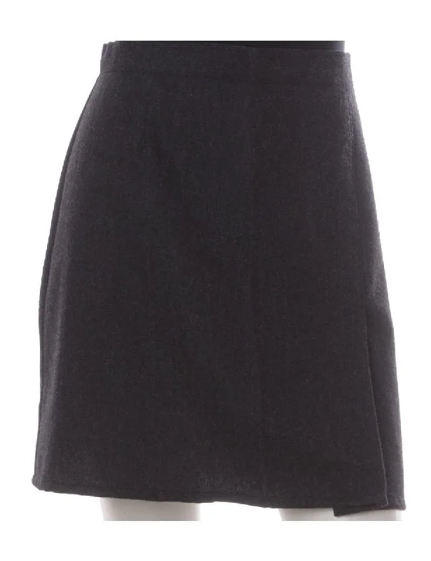 Label Lisa Short Winter Skirt satin skirt smooth