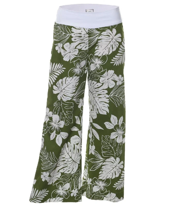 Plum-Monst Palazzo Wide-Leg Pants Soft Stretch Pants