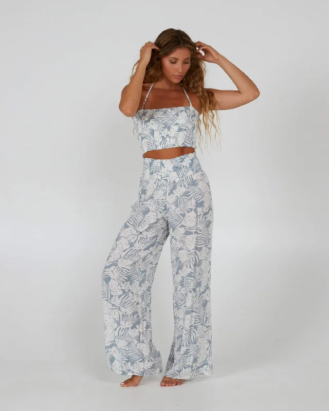 Mainland Beach Pant - Sea Blue Fashionable Jogger Pants