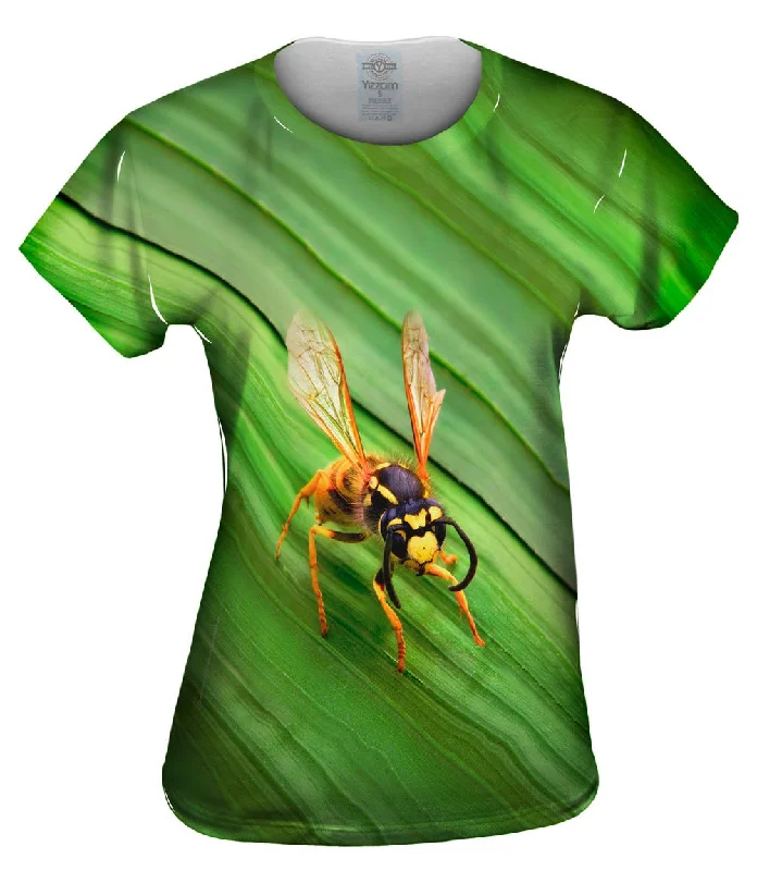 Yellow Jacket Wasp Rest V-Neck Jacket Boat Neck Jacket Square Neck Jacket